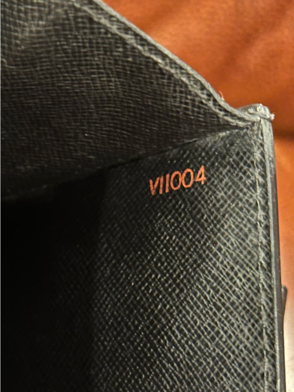 LV Noir Epi Leather Sellier Dragonne Clutch Pouchette EUC Like New! FRANCE 2004 - Picture 8 of 12